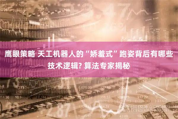 鹰眼策略 天工机器人的“娇羞式”跑姿背后有哪些技术逻辑? 算法专家揭秘